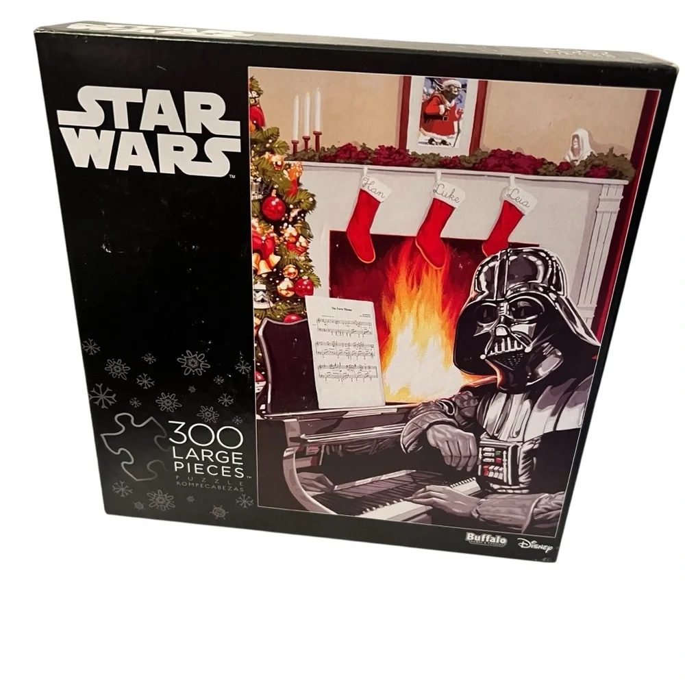 Star Wars 300 Piece Christmas Darth Vader Puzzle